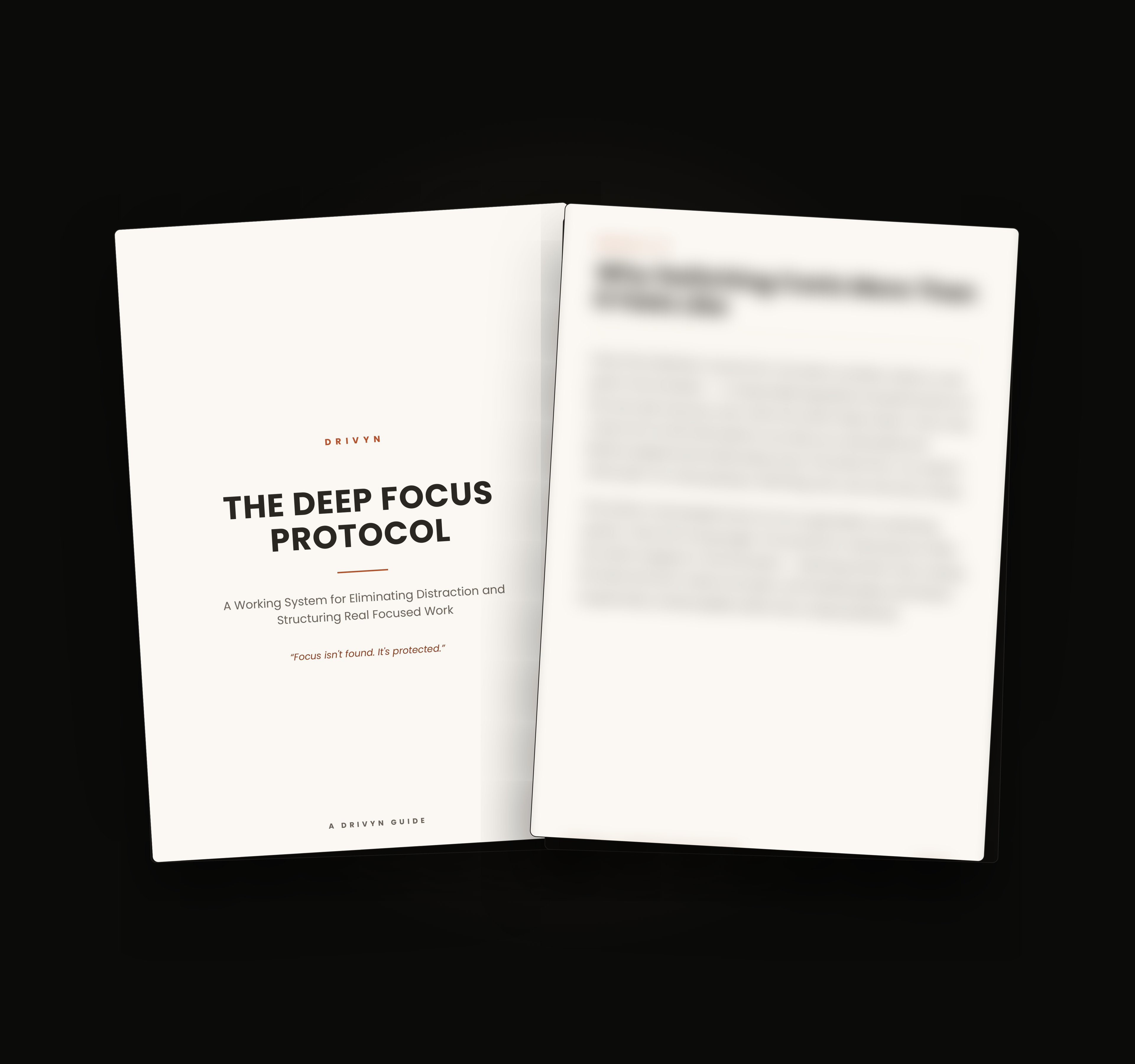 The Deep Focus Protocol