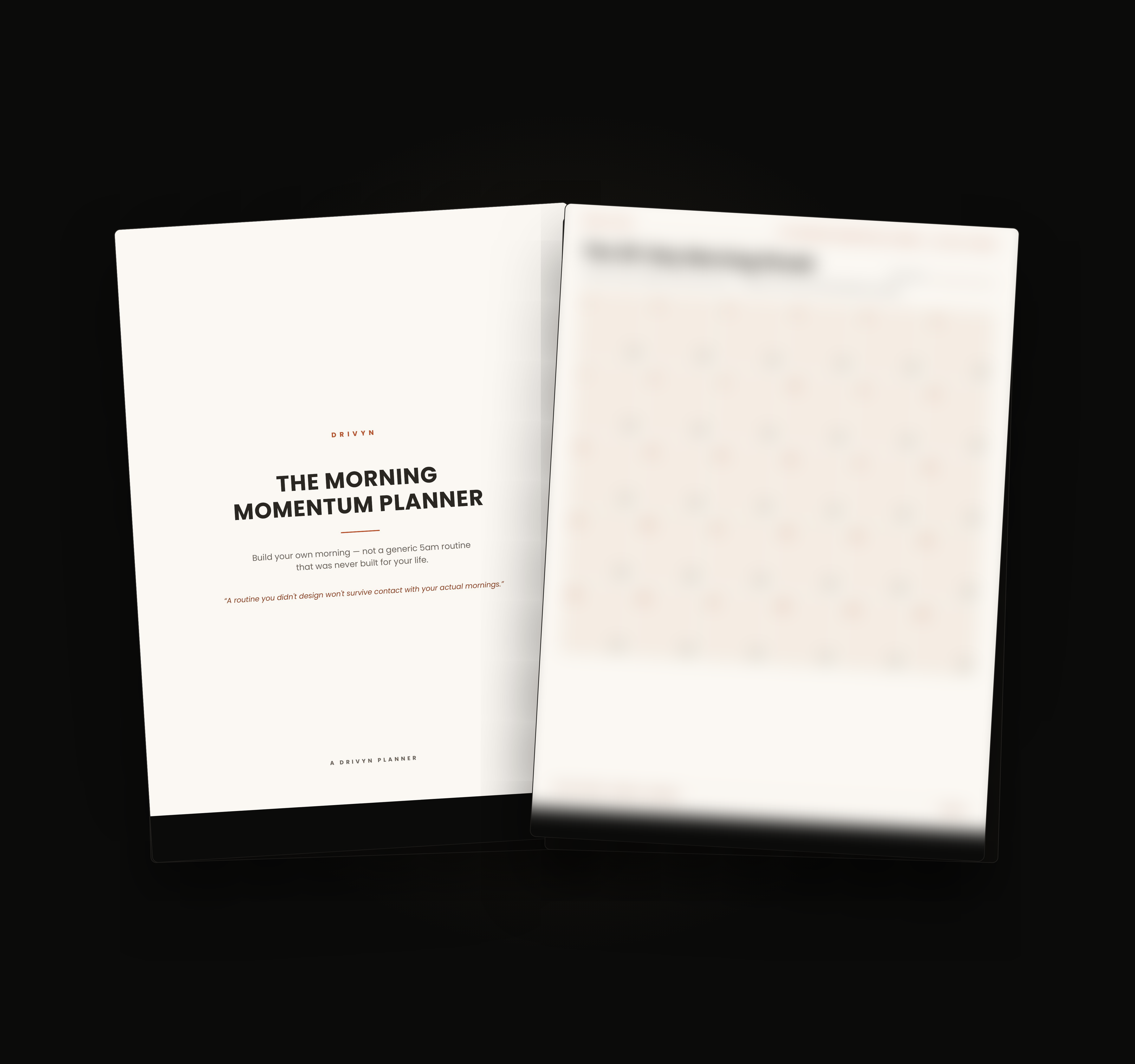 The Morning Momentum Planner